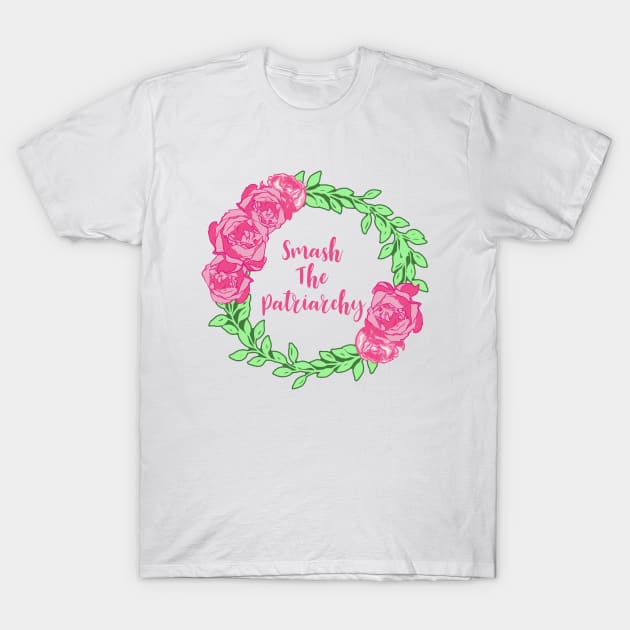 Smash The Patriarchy T-Shirt by annaleebeer